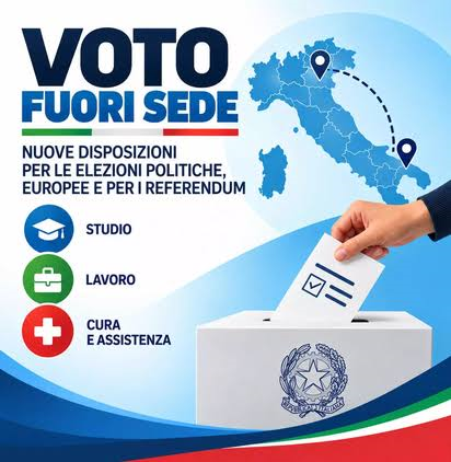 Elettori fuori sede - nuove modalità per esercitare il diritto di voto
